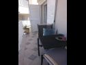 Apartamenty Gorde - air conditioning: Sunce (2) Primosten - Riwiera Sibenik  - Apartament - Sunce (2): balkon