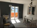 Apartamenty Delfin - sea view: A3(2+2), A4(2+2) Sepurine (Wyspa Prvic) - Riwiera Sibenik  - Apartament - A3(2+2): pokój dzienny