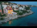 Dom wakacyjny Peros - heated pool: H(8) Zatoka Stivasnica (Razanj) - Riwiera Sibenik  - Chorwacja  - dom