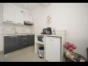 Apartamenty Slava - cosy apartments for 2 person: A5 - crni (2), A4 - zeleni (2) Vodice - Riwiera Sibenik  - Apartament - A5 - crni (2): kuchnia