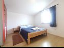 Apartamenty Kate - 200 m from beach: A1(2), A2(4+1), SA3(2), A4(6+1) Vodice - Riwiera Sibenik  - Apartament - A4(6+1): sypialnia