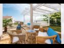 Apartamenty Big blue - terrace lounge: A1(4) Vodice - Riwiera Sibenik  - dom