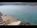Apartamenty Primo - sea view: A1(2+1), A2(4), A3(4), A4(3+1) Zatoka Banje (Rogac) - Wyspa Solta  - Chorwacja  - plaża
