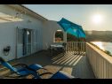 Apartamenty Angie - terrace with sea view: A1(2+1) Necujam - Wyspa Solta  - tarasa