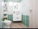 Apartamenty Tatja - 2 bedroom apartment: A1(4+1) Necujam - Wyspa Solta  - Apartament - A1(4+1): łazienka z WC