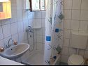 Dom wakacyjny Ina - peaceful H Pierida (8+4) Stomorska - Wyspa Solta  - Chorwacja  - H Pierida (8+4): łazienka z WC