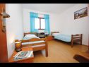 Apartamenty Ezgety - 330m from the beach: A1(6) Kastel Stafilic - Riwiera Split  - Apartament - A1(6): sypialnia