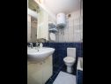 Apartamenty Dragica 1 - cozy flat : A1(3) Split - Riwiera Split  - Apartament - A1(3): łazienka z WC