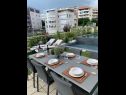 Apartamenty Lux - with private pool: A1(4+2) Split - Riwiera Split  - tarasa