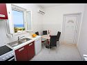 Apartamenty Marija - beautiful sea view: A1(4+1) Drvenik Mali (Wyspa Drvenik Mali) - Riwiera Trogir  - Apartament - A1(4+1): kuchnia z jadalnią