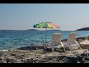 Dom wakacyjny Slobodna - 20 from beach; H(4) Zatoka Ljubljeva (Vinisce) - Riwiera Trogir  - Chorwacja  - plaża