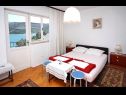 Apartamenty Pero - 70m from the sea: A1(6), A2(2) Marina - Riwiera Trogir  - Apartament - A1(6): sypialnia