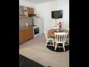 Apartamenty Anka- comfortable and affordable A2(3+2), A1(6) Marina - Riwiera Trogir  - Apartament - A1(6): kuchnia z jadalnią