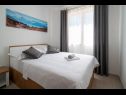 Apartamenty Lux 1 - heated pool: A1(4), A4(4) Marina - Riwiera Trogir  - Apartament - A1(4): sypialnia