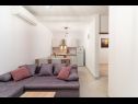 Apartamenty Lux 1 - heated pool: A1(4), A4(4) Marina - Riwiera Trogir  - Apartament - A4(4): pokój dzienny