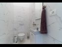 Apartamenty Lux 2 - heated pool: A2(4+2), A3(4+2) Marina - Riwiera Trogir  - Apartament - A3(4+2): łazienka z WC