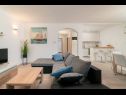 Apartamenty Lux 3 - heated pool: A5(4+2), A6(4+2) Marina - Riwiera Trogir  - Apartament - A5(4+2): pokój dzienny