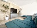 Apartamenty Mia - with pool: A1(4) Marina - Riwiera Trogir  - Apartament - A1(4): pokój dzienny