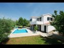 Dom wakacyjny Viki - with heated pool: H(6+1) Plano - Riwiera Trogir  - Chorwacja  - dom