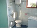 Apartamenty Ante - 50 M from the sea : A1(5), A2(8) Seget Vranjica - Riwiera Trogir  - Apartament - A1(5): łazienka z WC