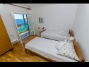 Apartamenty Bosiljka - by the sea: A1(5), A2(5), SA3(2) Sevid - Riwiera Trogir  - Apartament - A1(5): sypialnia