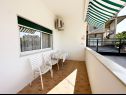 Apartamenty Kaza - 50m from the beach with parking: A1(2), A2(2), A3(6) Trogir - Riwiera Trogir  - Apartament - A1(2): balkon