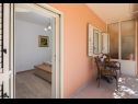 Apartamenty Dora - free parking: A1(4), SA2(3), A3(2+2) Trogir - Riwiera Trogir  - Studio apartament - SA2(3): tarasa