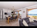 Apartamenty Tom - panoramic sea view: A1(6) Trogir - Riwiera Trogir  - Apartament - A1(6): pokój dzienny