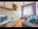 Apartamenty Kosta - 70m from sea : A1(2+1), A2(4+2) Vinisce - Riwiera Trogir  - Apartament - A2(4+2): pokój dzienny