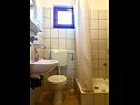 Apartamenty Ivo - barbecue: A1(2+1) Vinisce - Riwiera Trogir  - Apartament - A1(2+1): łazienka z WC