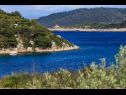 Dom wakacyjny Paradiso - quiet island resort : H(6+2) Zatoka Parja (Vis) - Wyspa Vis  - Chorwacja  - H(6+2): widok na morze