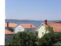 Apartamenty Zvone - 100 m from sea: A1(4+1), A2(4+1) Bibinje - Riwiera Zadar  - Apartament - A1(4+1): widok na morze