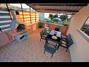 Apartamenty Julija - big terrace and grill A1 Asy(4) Bibinje - Riwiera Zadar  - tarasa