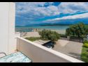 Apartamenty Blue Skies - 30 m from the sea: A1(4+1), A2(2+2), SA3(2+1) Ljubac - Riwiera Zadar  - Studio apartament - SA3(2+1): tarasa