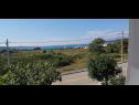 Apartamenty Ivo - 500 m to sandy beach: A1(2+2), A2(6+2), SA3(2+1) Ljubac - Riwiera Zadar  - widok