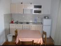 Apartamenty Kuzma - afordable A1(2+2), A2(3), SA3(2) Nin - Riwiera Zadar  - Studio apartament - SA3(2): kuchnia z jadalnią