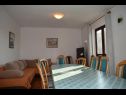 Apartamenty Ljilja - 10m from the sea with parking: A2(2+2), A3(2+2), A4(12) Nin - Riwiera Zadar  - Apartament - A4(12): pokój dzienny
