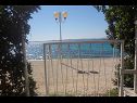 Apartamenty Andri - 5 m from the beach : A1(4), A2-donji(2+2) Petrcane - Riwiera Zadar  - widok (dom i otoczenie)