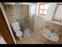 Apartamenty Armitage - family friendly: A1(4), A2(4+1), A3(2+1), A4(2+1), A5(2+1) Privlaka - Riwiera Zadar  - Apartament - A1(4): łazienka z WC