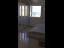 Apartamenty Markas - pet friendly: A1 Bella vista 1 (4+1), A2 - Bella vista 2 (2+2) Rtina - Riwiera Zadar  - Apartament - A2 - Bella vista 2 (2+2): sypialnia