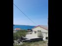 Apartamenty JoPek - sea view; SA1(2+1) Rtina - Riwiera Zadar  - widok