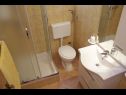 Apartamenty Almond A1(2+2), A2(4+2), A3(4+2) Vir - Riwiera Zadar  - Apartament - A3(4+2): łazienka z WC