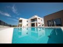 Apartamenty Vrsi beautiful apartments with pool A1(4), A2(4), A3(4) Vrsi - Riwiera Zadar  - basen