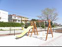 Apartamenty Mladen - family friendly & amazing location: A1(5), A2(2), A3(3+1) Vrsi - Riwiera Zadar  - plac zabaw dla dzieci