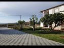 Apartamenty Sime - sea view: A1(4+1) Vrsi - Riwiera Zadar  - dziedziniec