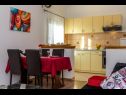 Apartamenty Suza - relaxing & beautiful: A1(2+2), A2(4+2) Zadar - Riwiera Zadar  - Apartament - A1(2+2): kuchnia z jadalnią