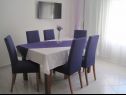 Apartamenty Ivan - with large terrace : A1(5) Zadar - Riwiera Zadar  - Apartament - A1(5): jadalnia