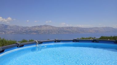Dom wakacyjny Mary: relaxing with pool: H(4) Postira - Wyspa Brac  - Chorwacja 