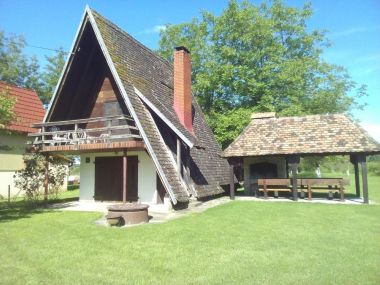 Dom wakacyjny Mir - countryside house with jacuzzi: H(2+2) Krapje - Kontynentalne Chorwacja - Chorwacja 