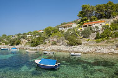 Dom wakacyjny Villa Bistrana - 15m from sea: H(4) Zatoka Tankaraca (Vela Luka) - Wyspa Korcula  - Chorwacja 